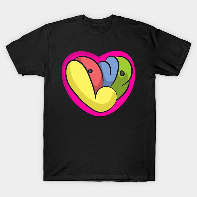 Love Heart T-Shirt by Stars N Stripes 